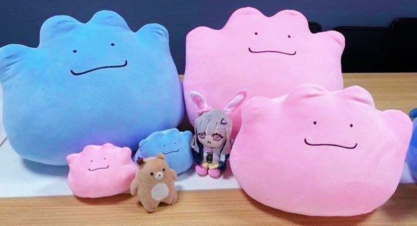 instock 12cm and  45cm Ditto plush Custom made 45cm UK only you will be refunded if not from uk 12cm is okay